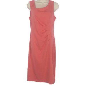 FashionMia Pink Ruched Bodycon Dress